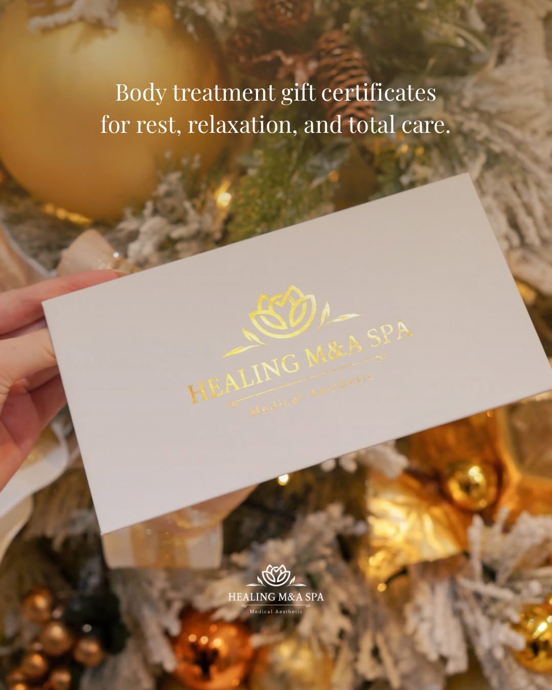 Healing M&A Spa gift box