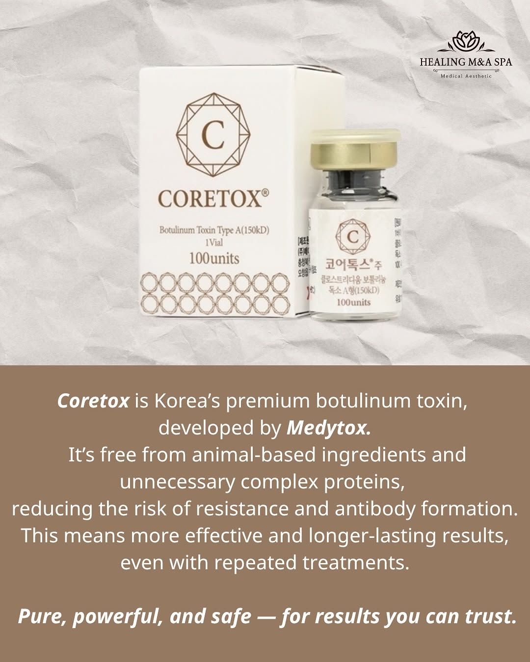 Coretox treatment at Healing M&A Spa Cebu